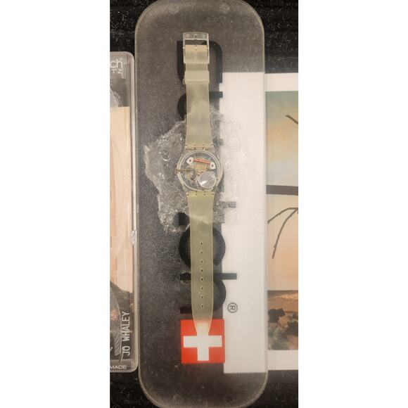 Swatch Artpack4 Watch Set with the TICKING BRAIN GK247 by Jo Whaley - Picture 7 of 16